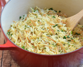 Rice and Vermicelli Pilaf