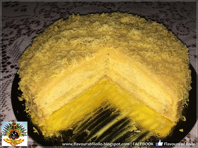 Cheesy Yema Cake from Sun's Pot Catering