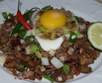 Pork Sisig (Sour and Spicy Chopped Pork Belly, Ears and Liver)