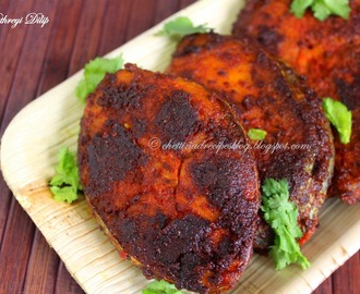 Vanjaram Meen Varuval / Vanjaram Fish Fry / Chettinad Fish Fry Recipe
