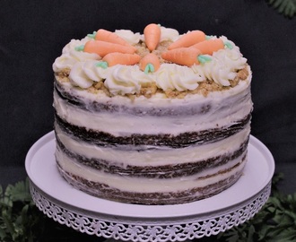 Tarta de zanahoria o carrot cake