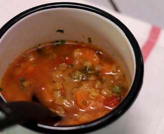 Zupa z czerwonej soczewicy