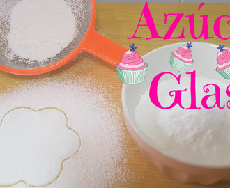 Como hacer azúcar glass fácil y rápido
