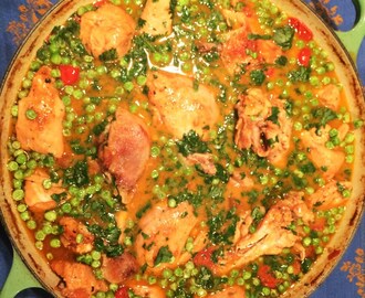 Curry de poulet au garam masala et lait de coco