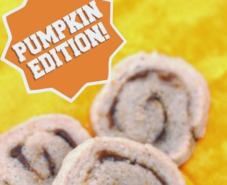 Cinnamon Roll Sugar Cookies – Pumpkin Edition!