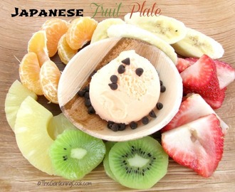 Japanese Fruit Plate – Healthy Gluten Free Dessert