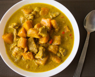 Porc au Curry avec Thermomix