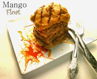 Mango Float|A Filipino dessert