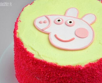 Tort urodzinowy Świnka Peppa
