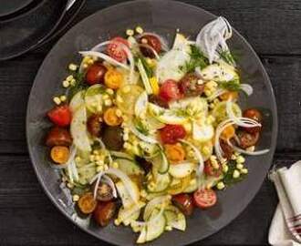 Heirloom Tomato & Summer Vegetable Salad