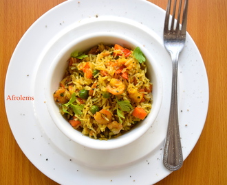 Scent Leaf Fried Rice