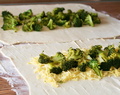 Brokolicový závin s masem a sýrem