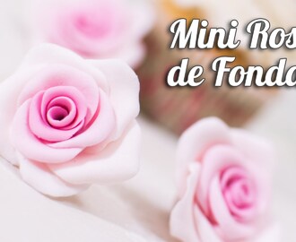 Tutorial - Mini rosas de fondant | Quiero Cupcakes!