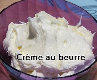 crème au beurre