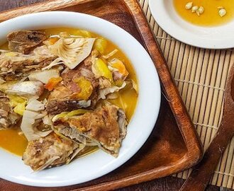 Pork Ribs And Young Jackfruit Soup Recipe