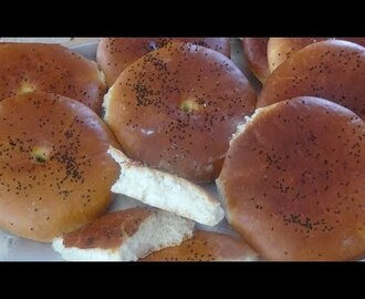 pain rond maison ou khobz edare /خبز الدار خفيف مثل القطن مصنوع بنفس عجي...