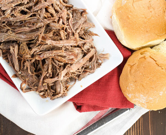 Easy Pulled Beef Sandwiches