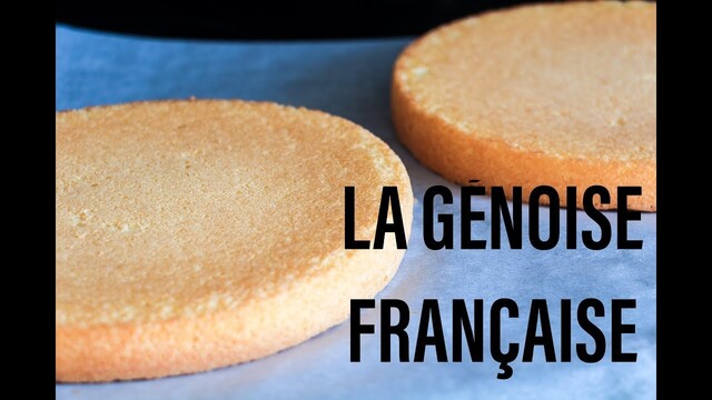 les bases en pâtisserie française: la génoise, recette facile étape par étape