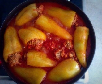 Plněné papriky - baboletní jídlo, které je snazší než se říká