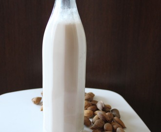 Domowe mleko migdałowe - wegańskie