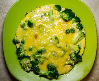 Frittata brokolice se sýrem