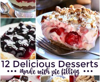 12 Delicious Desserts Made With Pie Filling