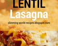 Slimming World - Cheesy Lentil Lasagne