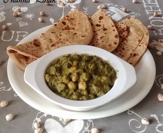 Chole Palak (Chickpeas with Spinach)
