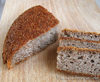 Chleb z kaszy gryczanej (bezglutenowy)