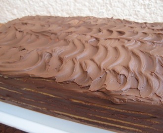 Csoki csoda – fantasztikus krém és ízletes kakaós piskóta, az egyik kedvencem! :)