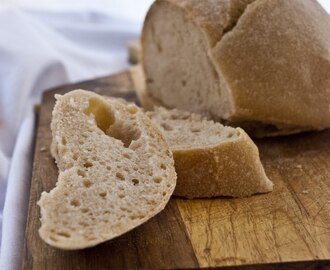 Pane di semola rimacinata di grano duro con lievito madre