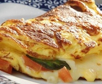 Receita de Omelete Especial, Receita super fácil e rápida, anote a receita e prepare essa delicia hoje mesmo sem complicação.