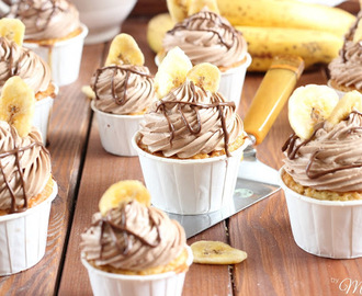 YESSSS!: nutella-Bananen-Cupcakes