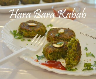Hara Bhara Kabab / Vegetarian Kabab / Starter Snacks Recipes