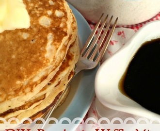 Homemade PANCAKE & WAFFLE MIX: The frugal farm girl's DIY ready-made mix series.