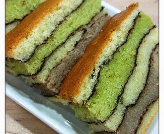 图案牛油蛋糕 / Patterned And Layered Butter Cake