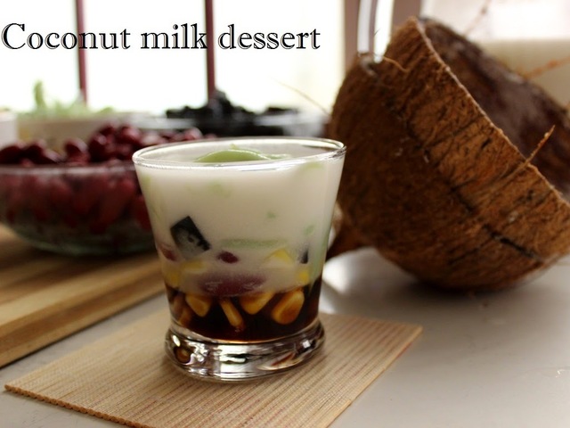 Coconut milk dessert 椰奶甜品
