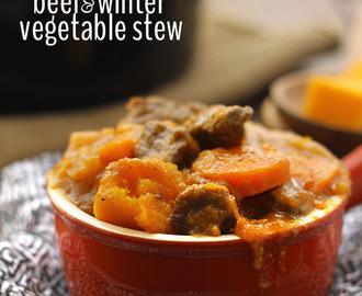 Slow Cooker Beef and Winter Vegetable Stew