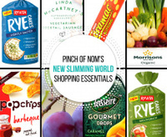 New Slimming World Shopping Essentials – 22/9/17