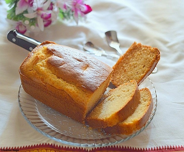 Eggless vanilla cake using condensed milk - easy eggless bakes