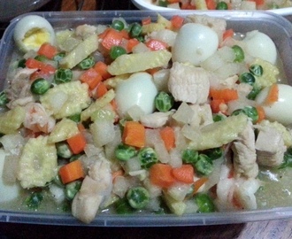 Mixed Vegetables with Quail Eggs