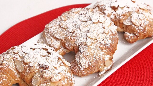 Almond Croissants Recipe - Laura Vitale - Laura in the Kitchen Episode 964