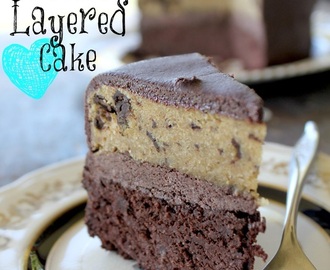 Paleo Chocolate & Chocolate Chunk Layer Cake