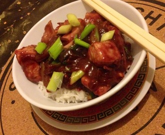 Chinese New Year- Chicken and Plum Sauce Stir Fry