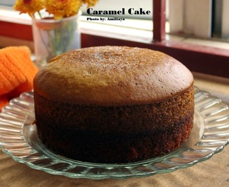 Steam Caramel Cake 蒸焦糖蛋糕