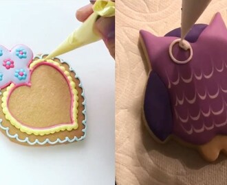 Amazing Cookies Art Decorating Tutorial Ideas - HOW TO MAKE ROYAL ICING COOKIES - Awesome Cookies