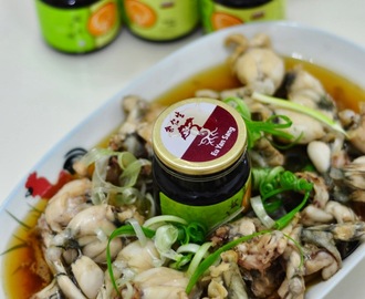 鸡精蒸田鸡 Steamed Frog with Chicken Essence