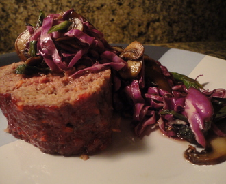 Asian Meatloaf & Slaw… recipe and wine pairings