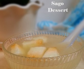 蜜瓜西米露 Honeydew Sago Dessert