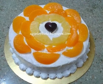 水果鲜奶油蛋糕 Fruit Cream Cake